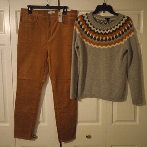 LOFT Corderoy Skinny Pants